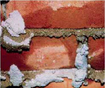 Since winddriven rain may penetrate brick veneer, it is best to assume that the backs of the bricks will be wet. Unless the water can drain to the exterior, moisture can damage framing or interior finishes.