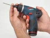 Switch out hex-shank bits and drivers easily with this quick-change collar.