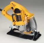 DeWalt's smartly engineered offset handle puts it at a perfect angle to the work.