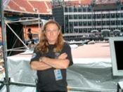 Michael Devlin at Giants Stadium, Aug.2003