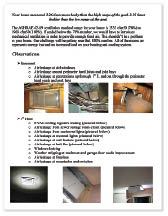 Here are two sample pages from one of the author’s home-energy audit reports. The full document is 22 pages long.