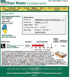 Though not intended for calculating actual energy costs, the Efficient Windows Collaborative’s window selection tool is useful for comparing different glass configurations and frame materials for windows in both cooling and heating climates.