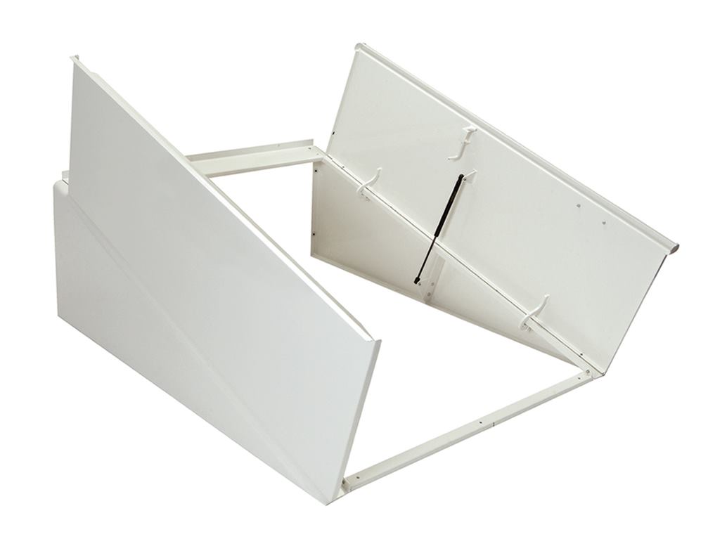 Powder Coat Finished Basement Doors.