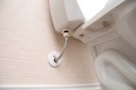 Simply crimp or solder the water supply to a rough-in unit that has an integral brass valve, then screw the box to a stud and snap on the trim kit.