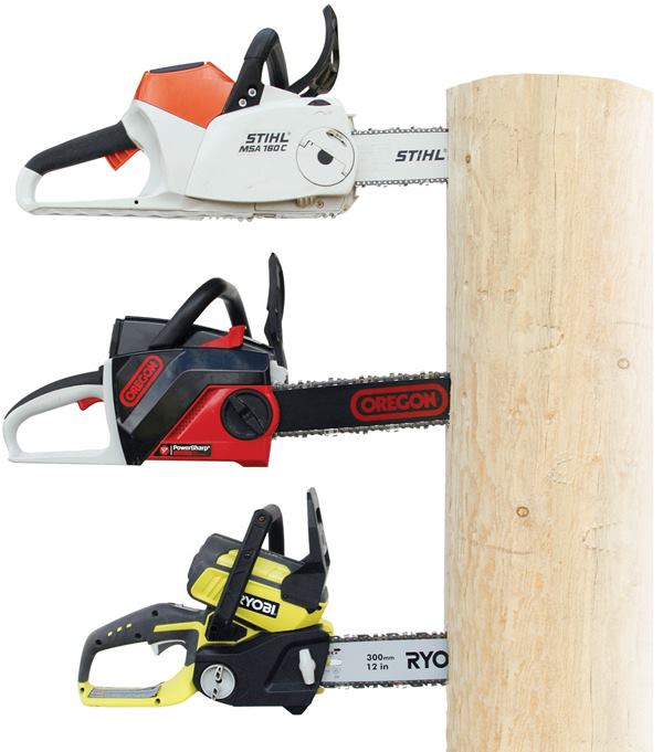 With 36 or more volts of battery power, these tools are handy for trimming beams, cutting sheathing out of rough openings, and clearing trees and branches. The three models available in the U.S. come at three different price points, from premium to economical.