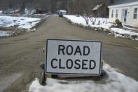 Water Street in Jamaica where four houses were destroyed by Tropical Storm Irene.