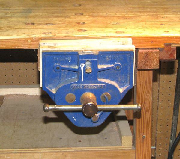 My Record vise. Not Studley-esque, but it does the job.