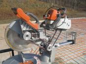 It may not have been intentional, but I like the way Ridgid’s orange more or less matches Stihl’s.