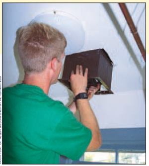 Bathroom exhaust fans are what we typically do. But a few point source exhaust fans is typically not enough to provide adequate whole-house ventilation. The goal of whole-house ventilation is to provide balanced ventilation that is well distributed and mixed with the air throughout the house.