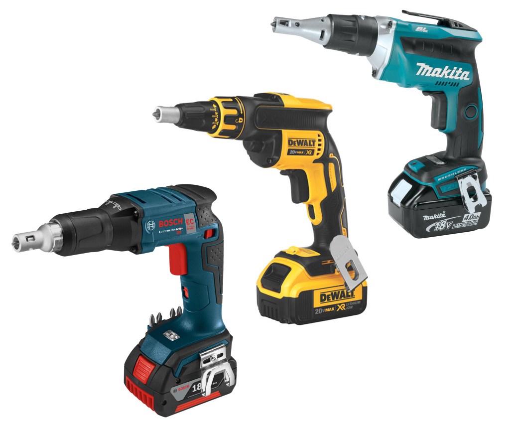 These photos came from the manufacturers and are not to scale. Dimensions can be found in the specs of the individual tools.