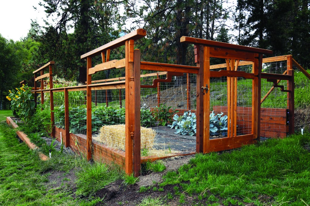 To make a garden fit for a craftsman—as well as beans, broccoli and tomatoes—Gary Katz incorporated elements that he'd gleaned from years of experience studying Arts and Crafts-style architecture.