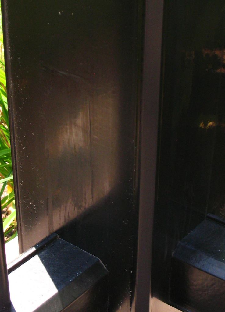 Composite post sleeves and rail parts are susceptible to scuffs and scratches during installation.