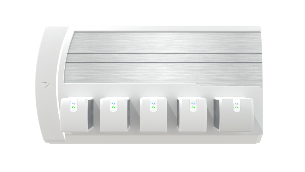 Airhome panel with amps
