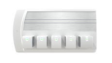 Airhome panel with amps