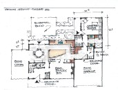 Design Group Three offers freehand concept sketches like this one for no charge, along with a cost proposal. Clients sign a contract for all further design and construction.