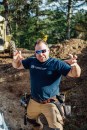Contributing editor Tim Uhler strikes his gargoyle impersonation. No one has seen or heard from the cameraman since this photo was taken.