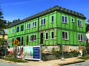 This high-performance townhouse project, although precertified as a Passive House building, didn’t comply with Maryland’s prescriptive energy code.