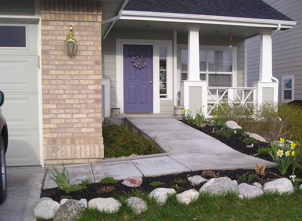 Use ramps instead of steps whenever possible.