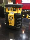 The Stabila LAR 350 rotary laser is IP65 rated and can take a 6-foot fall onto concrete. The video below gives a good illustration of how the remote control works.