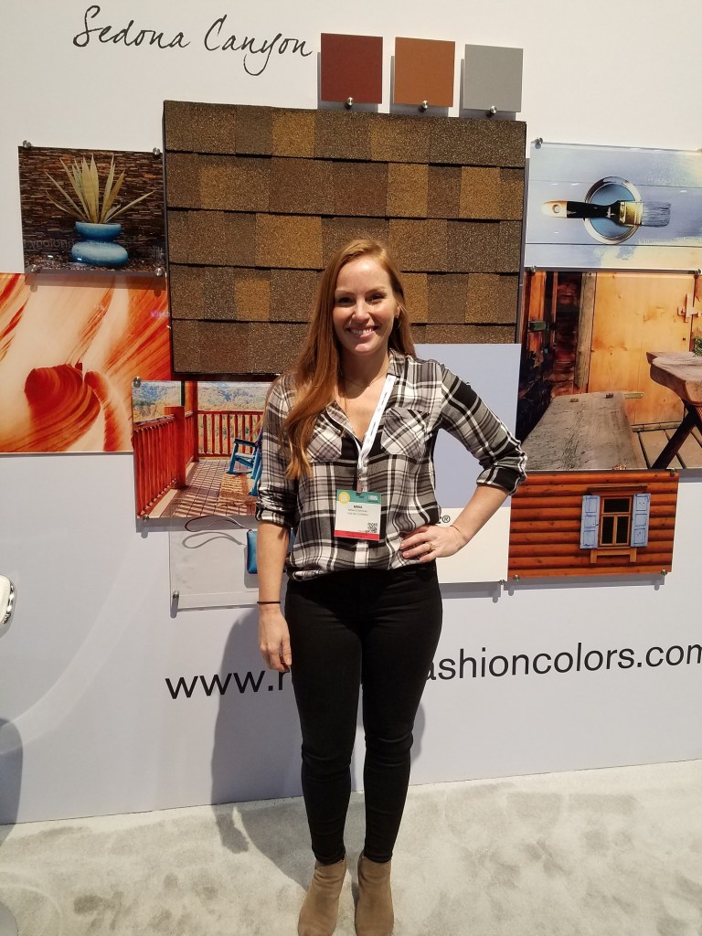 Mina Starsiak at the 2017 International Builders' Show in Orlando, Fla.