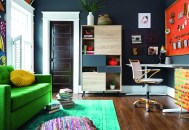 A home office