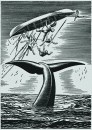 One of Rockwell Kent's illustrations of Herman Melville’s Moby Dick.