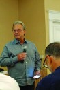 Head counselor Joe Lstiburek presides over the 23rd annual Westford Symposium on Building Science. (Photo: Clayton DeKorne)
