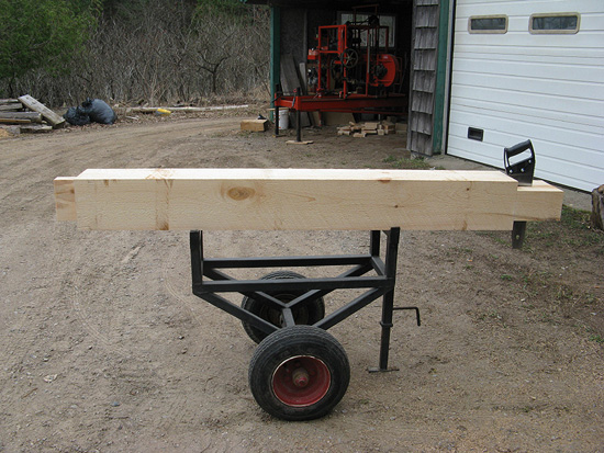 Beam carts seem to be a shop-made item, at least according to Google.