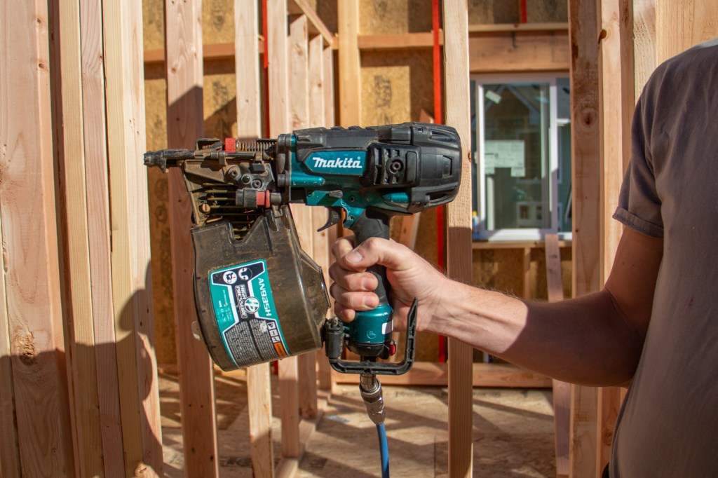 High-pressure tools. The tank holds air at up to 500-psi. We keep ours at 275-300.