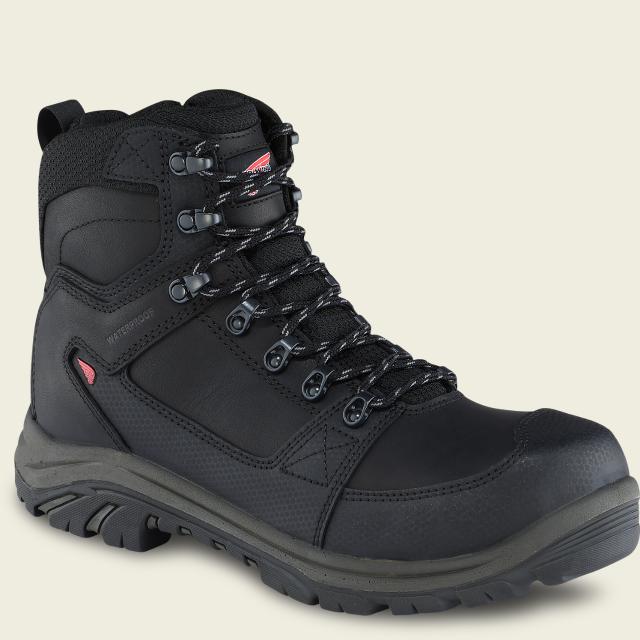 Red Wing waterproof leather and non-metallic safety toe