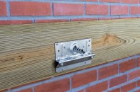 Simpson Strong-Tie BVLZ brick veneer ledger connector
