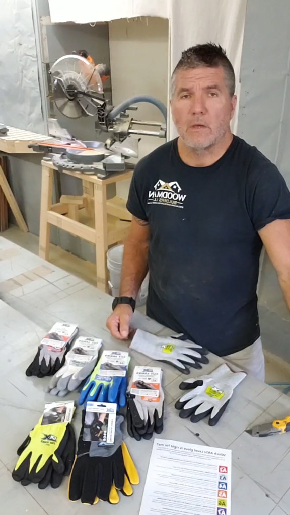 GRX’s new line of work gloves covers a wide variety of materials and includes a new “cut” series that will hold back a fresh utility knife blade. True story.