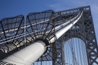 George Washington Bridge; New York; Manhattan;