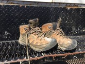 Keen Targhee hiker is jobsite ready.