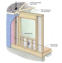 When cutting into a wall, there’s more to think about than loads. More often than not, there will be some combination of pipes, wires, and ducts to deal with as well. And while a deck builder is likely to subcontract the work of moving these things out of the way, the client will want some idea of the cost
