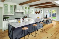 kitchen in newly constructed luxury home