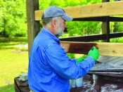 Green Monkey’s 4-mil hypo-allergenic nitrile work gloves are tough enough for the jobsite but are engineered to biodegrade in less than 10 years after they’ve been disposed of in a landfill.