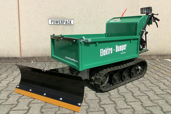 EEE Equipment’s RED500 Elektro – Dumper. Obvious must-have for any contractor.