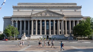 John Russell Pope's National Archives Building in Washington, D.C. (1935)