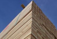 Stack of framing lumber