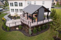 American Series is Textured Black with Horizontal Cable infill. Neighborhood in Warrington, PA.