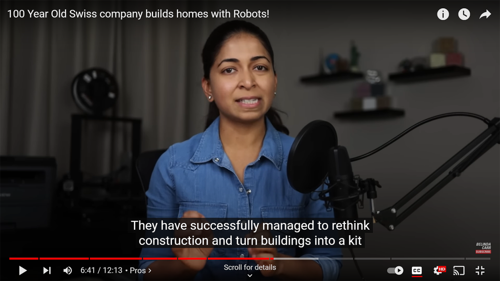 Belinda Carr specializes in video critiques of overhyped building solutions. She also points to some that hold real promise.