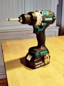 The Makita XPH14 18V LXT hammer drill/driver has a powerful, high-torque 1,250 inch-pound brushless motor.