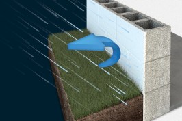 Image showing exterior wall