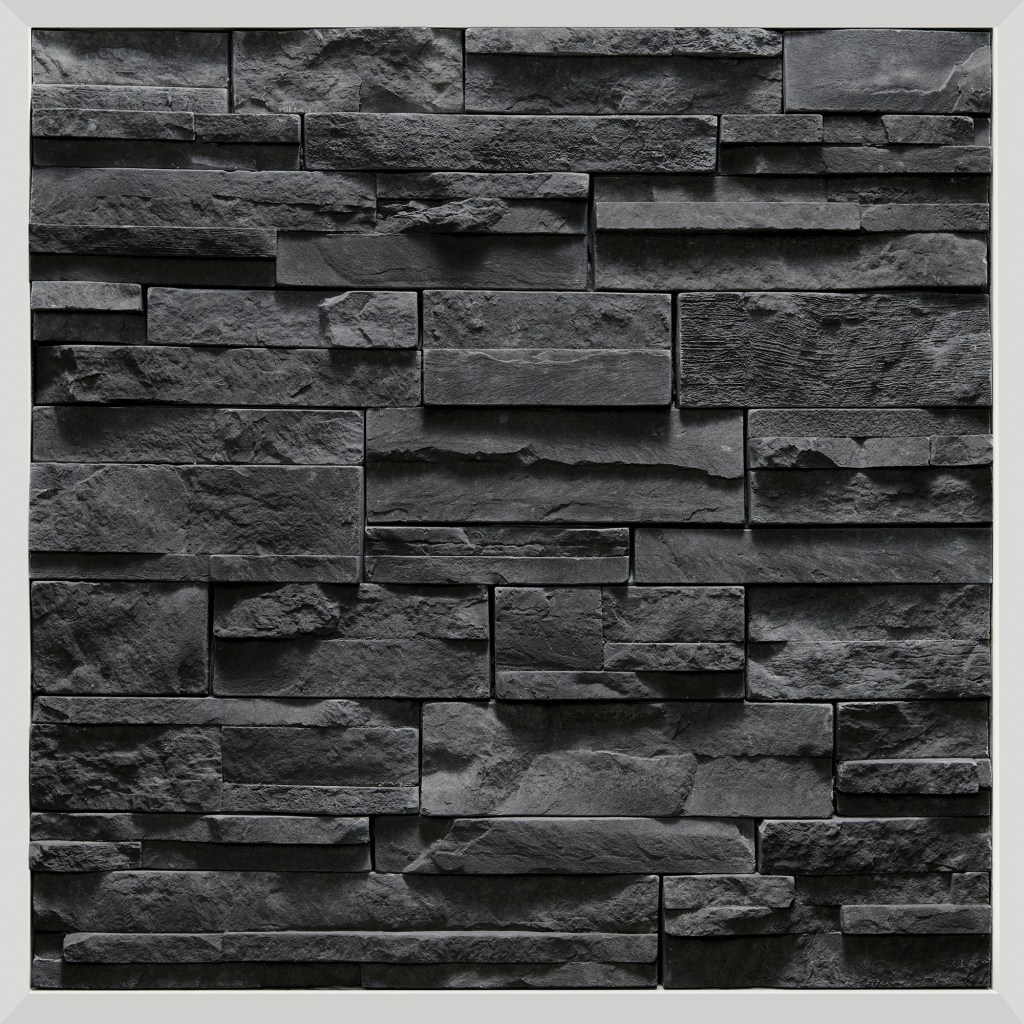Dry stack stone veneer