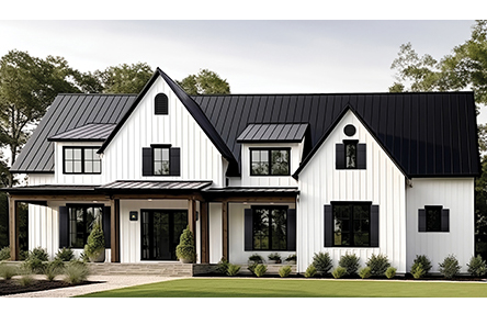 PlyGem Accents black mounts, vents, and blocks