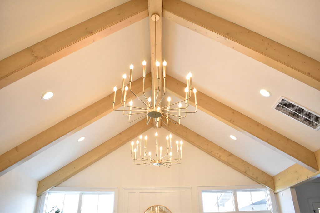 Box beams look like solid timbers but are less challenging to install