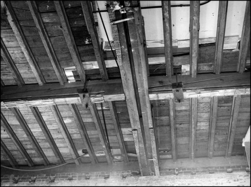 An underlying support beam had cracked from the weight of Margaret's piano and was temporarily held together by metal clamps in late 1948. According to whitehouse.org, Margaret would write “for most of 1948, we lived in a forest of steel pipes in our bedrooms and sitting rooms. They were supposed to hold up the ceilings, but they could do nothing about the rot that was destroying the old timber.” Robert Klara, author of “The Hidden White House: Harry Truman and the Reconstruction of America’s Most Famous Residence” (St. Martin’s Press, 2013), noted that the “investigation concluded that the problem was in fact a collapsing building, not just a floor, and ‘heroic remedies’ would be required.”