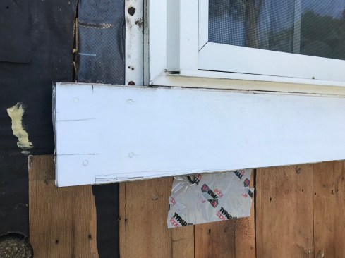 Similarly, the author found that bottom trim had been caulked tight to the window, with no allowance for drainage.