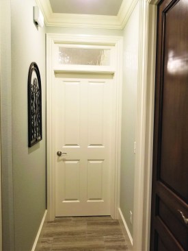 For a traditional-looking glass transom, the author mocked up several options.